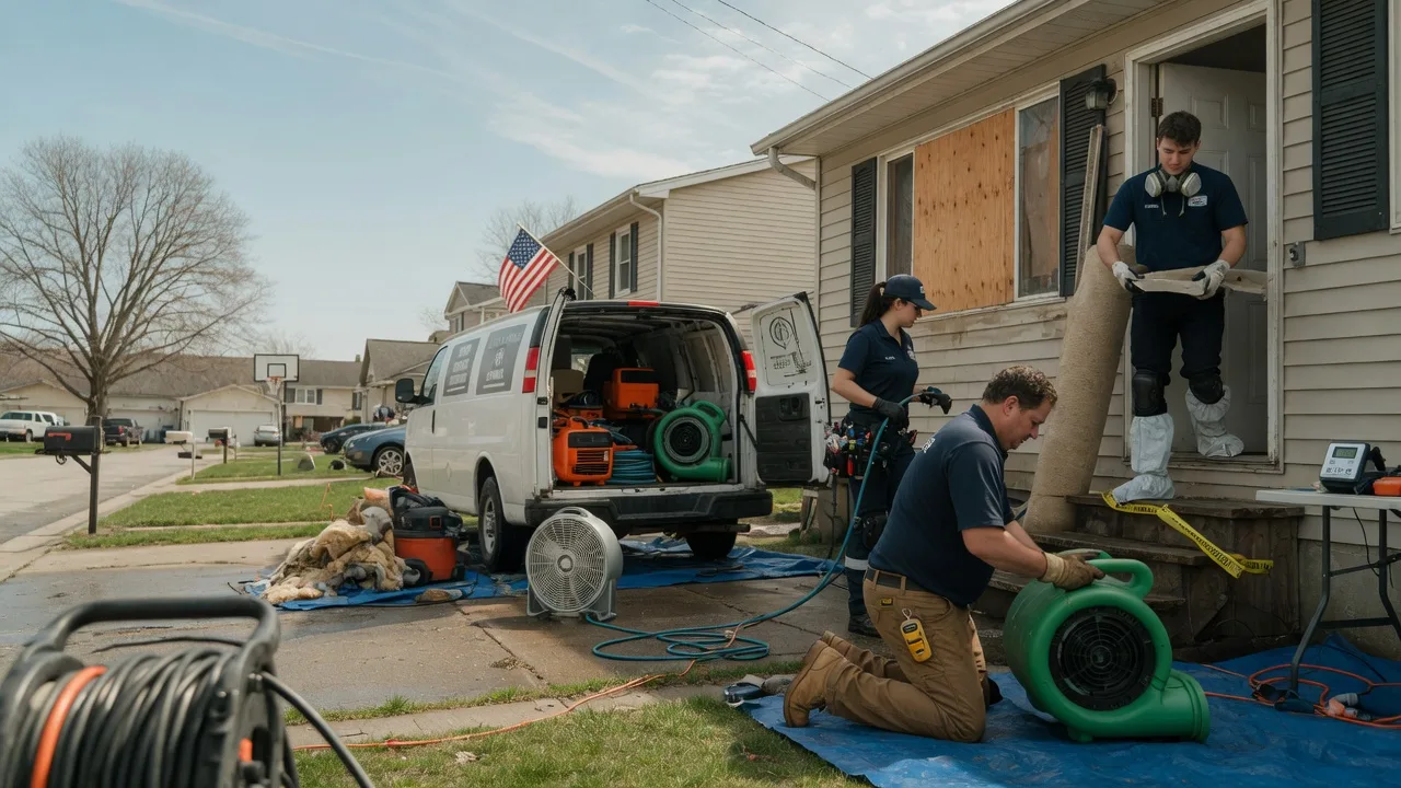 Water Damage Restoration in Fosters, AL near me